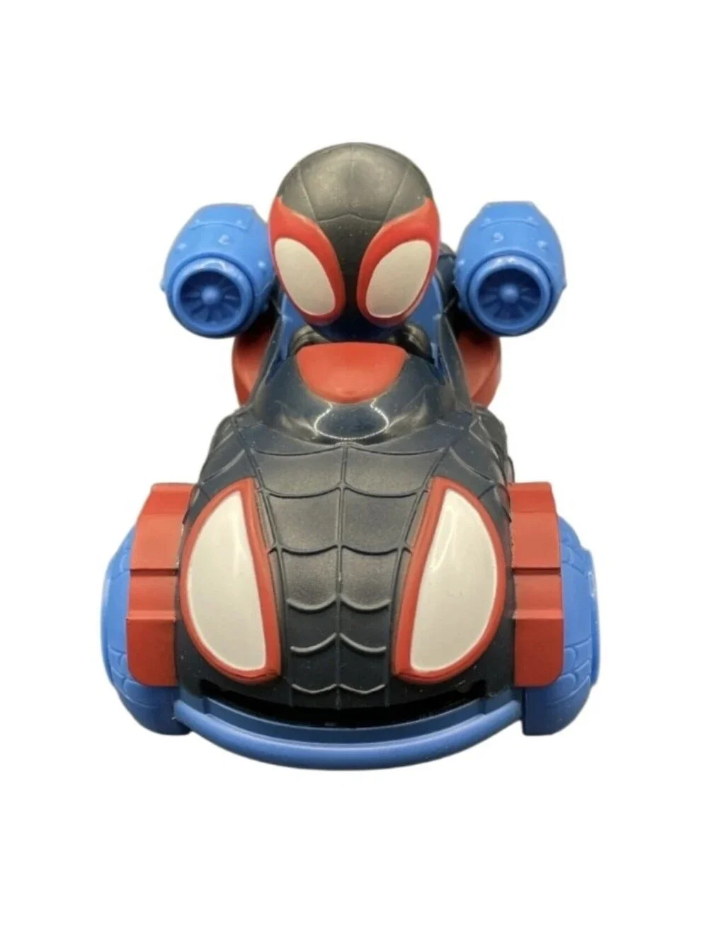 Marvel Miles Morales Spin Web Dart Zoomer - Black, Blue, Red